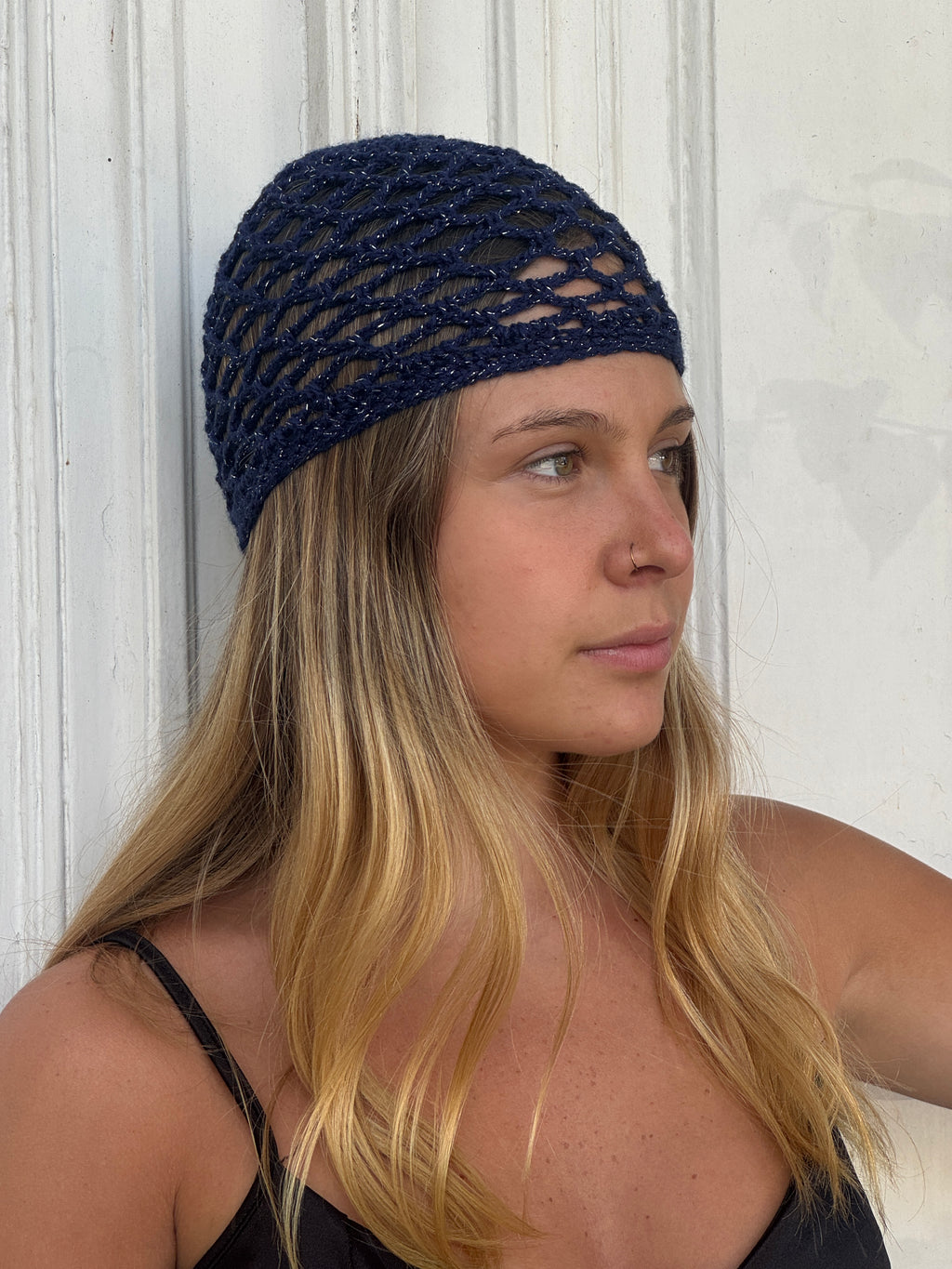 Mesh Cap - Hilo de brillos