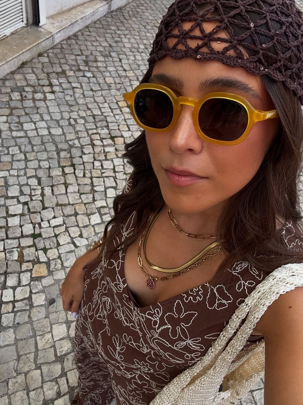 Mesh Cap - Lentejuelas