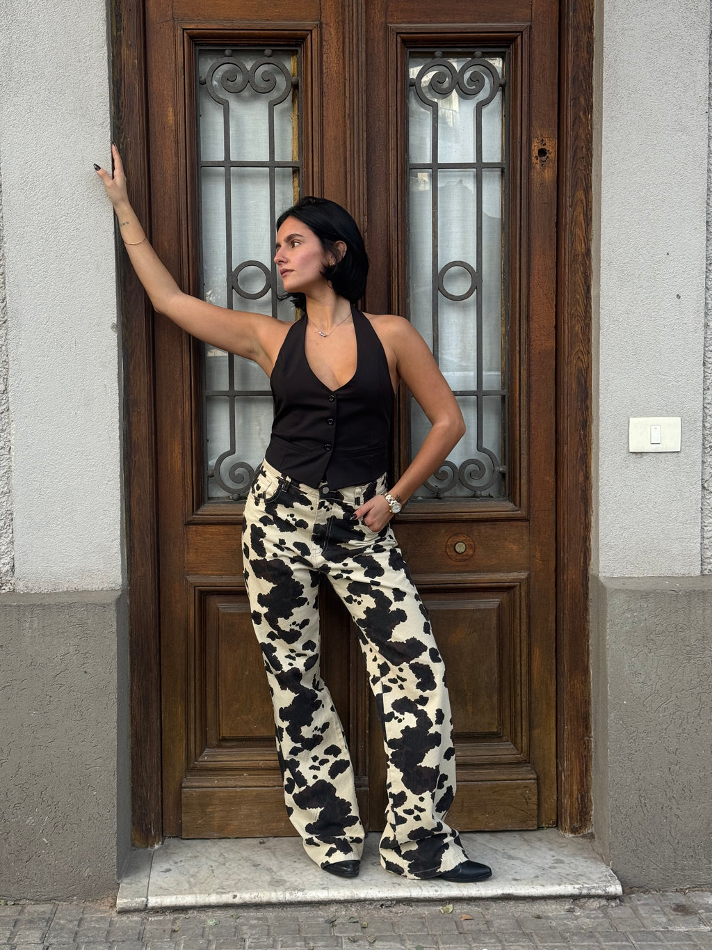 Pantalón Cow - TIRO ALTO