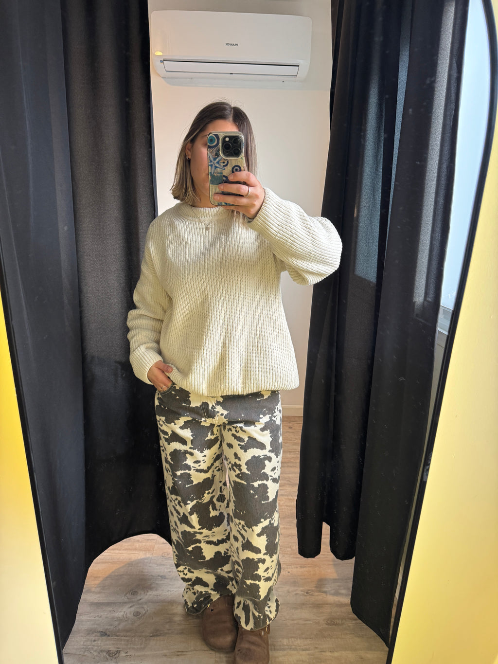 Pantalón Cow - Tiro Bajo