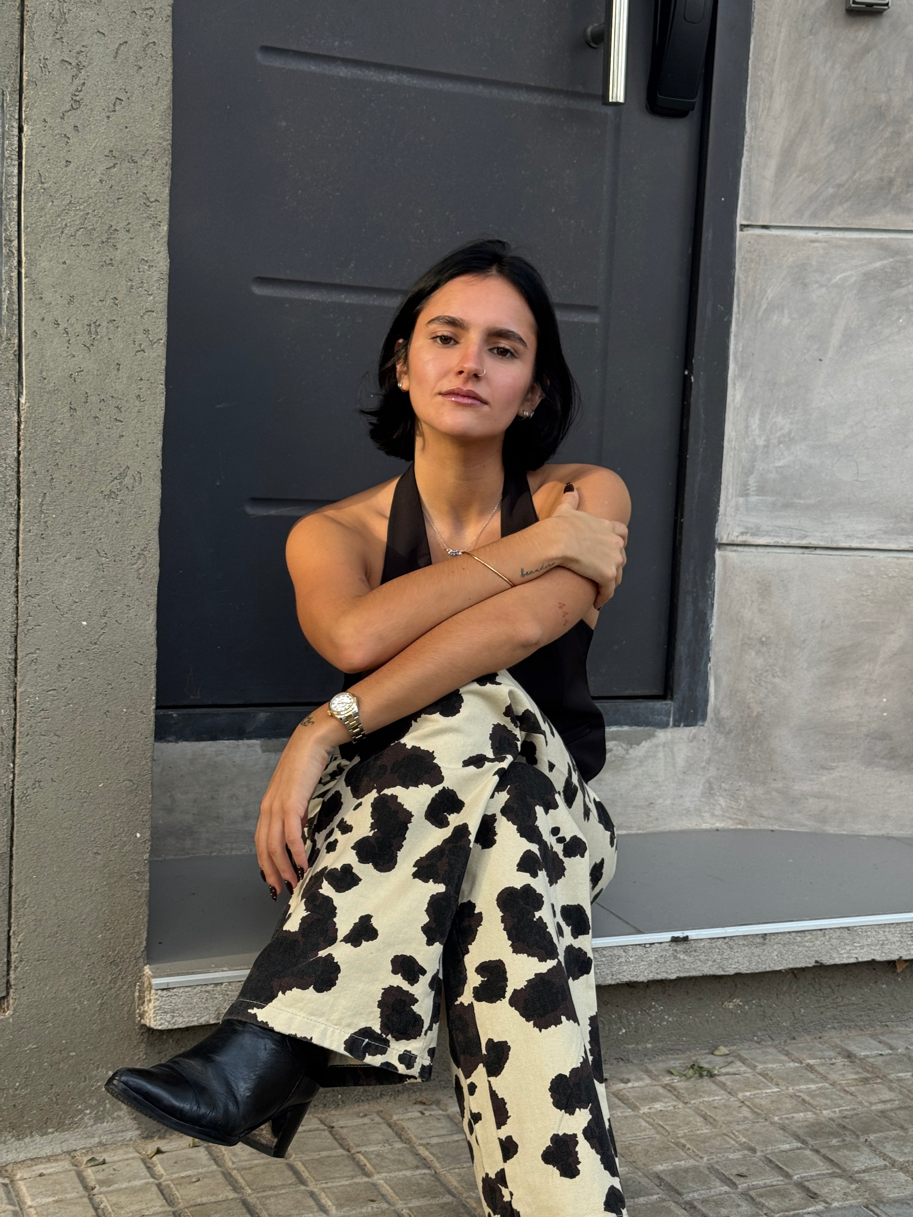 Pantalón Cow - TIRO ALTO